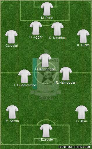 Bayelsa United FC Formation 2014