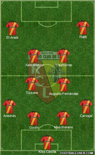 Racing Club de Lens Formation 2014