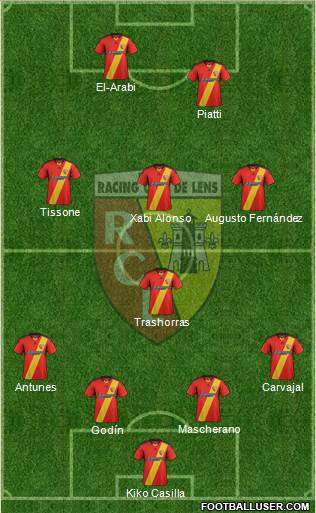 Racing Club de Lens Formation 2014