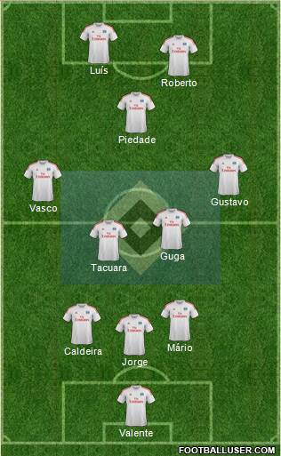 Hamburger SV Formation 2014
