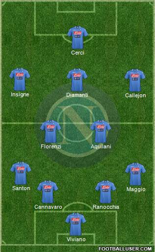 Napoli Formation 2014