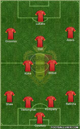 Belgium Formation 2014