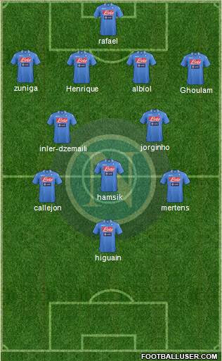 Napoli Formation 2014