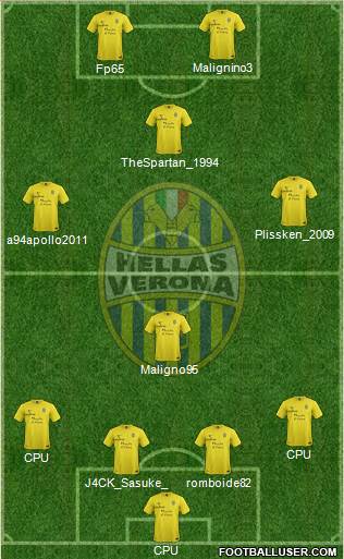 Hellas Verona Formation 2014