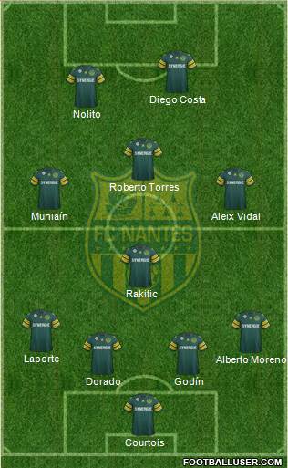 FC Nantes Formation 2014