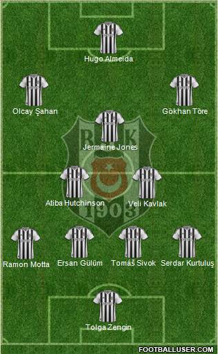 Besiktas JK Formation 2014
