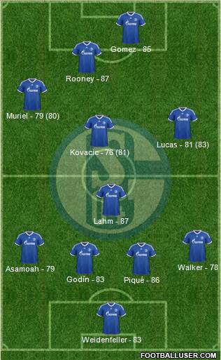 FC Schalke 04 Formation 2014