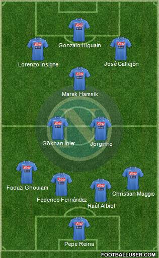 Napoli Formation 2014
