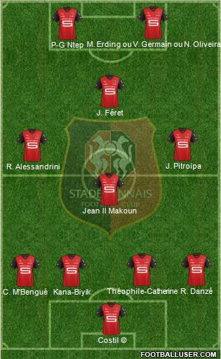 Stade Rennais Football Club Formation 2014