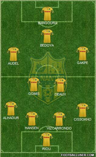 FC Nantes Formation 2014