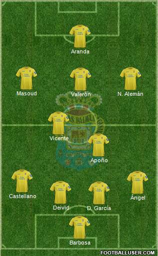 U.D. Las Palmas S.A.D. Formation 2014