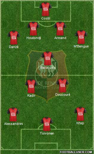 Stade Rennais Football Club Formation 2014