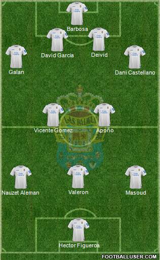 U.D. Las Palmas S.A.D. Formation 2014