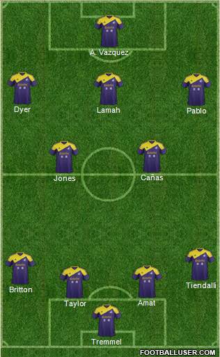 Swansea City Formation 2014