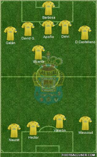 U.D. Las Palmas S.A.D. Formation 2014