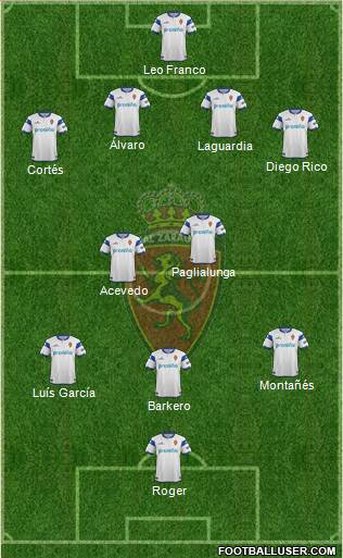 R. Zaragoza S.A.D. Formation 2014