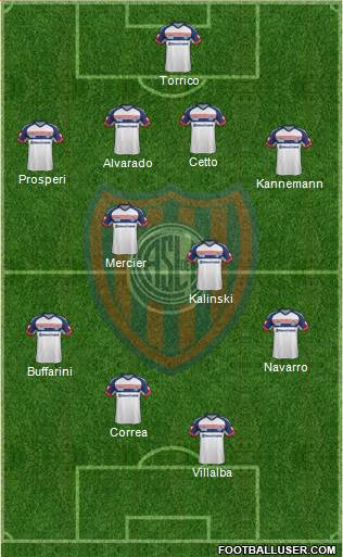 San Lorenzo de Almagro Formation 2014