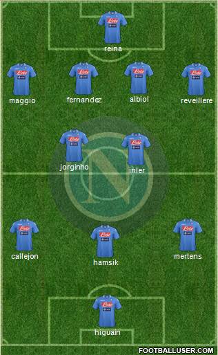Napoli Formation 2014