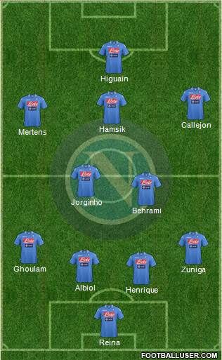 Napoli Formation 2014