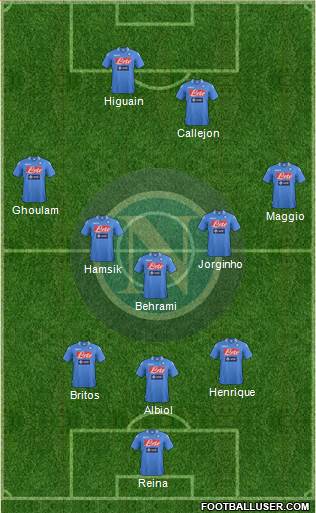 Napoli Formation 2014