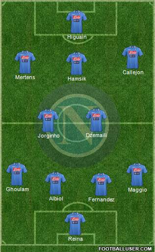 Napoli Formation 2014