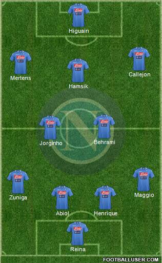 Napoli Formation 2014