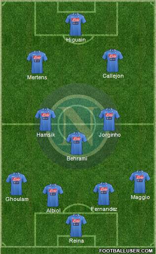 Napoli Formation 2014