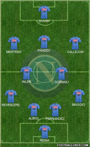 Napoli Formation 2014