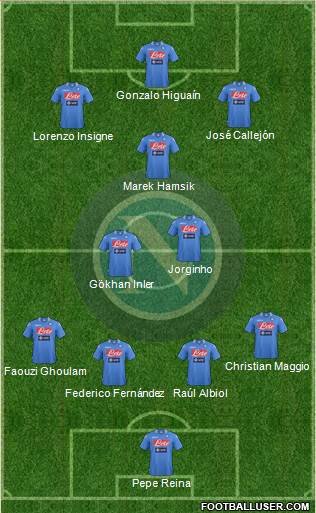 Napoli Formation 2014