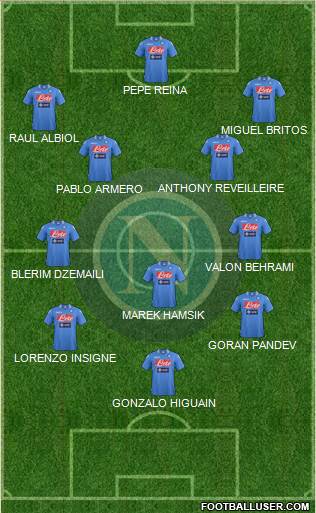 Napoli Formation 2014