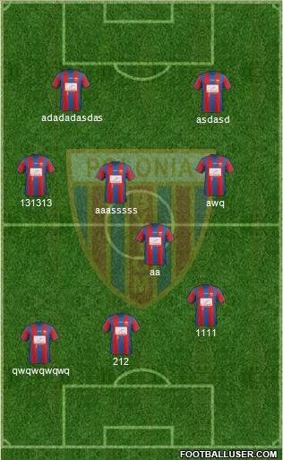 Polonia Bytom Formation 2014
