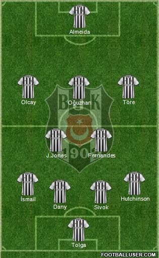 Besiktas JK Formation 2014