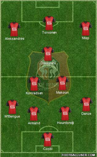 Stade Rennais Football Club Formation 2014