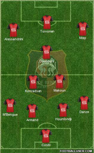 Stade Rennais Football Club Formation 2014