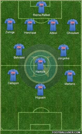 Napoli Formation 2014