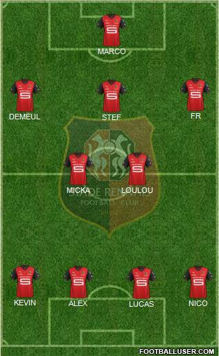 Stade Rennais Football Club Formation 2014