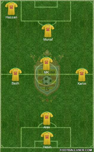 El Gouna FC Formation 2014