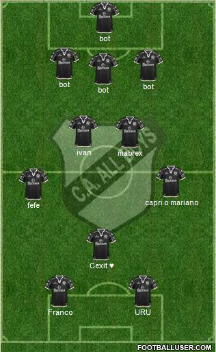 All Boys Formation 2014