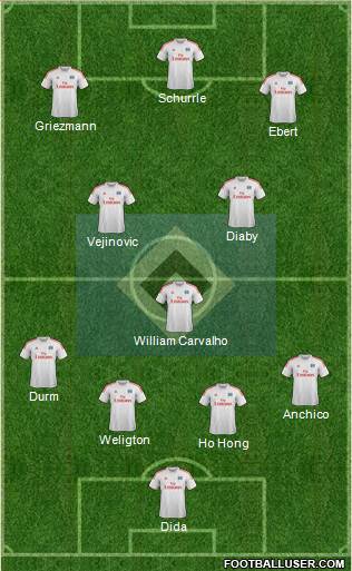 Hamburger SV Formation 2014
