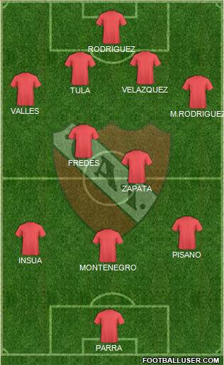 Independiente Formation 2014