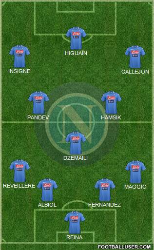 Napoli Formation 2014