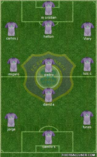 FC Erzgebirge Aue Formation 2014