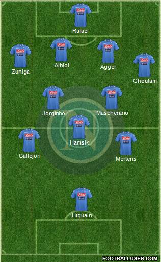 Napoli Formation 2014