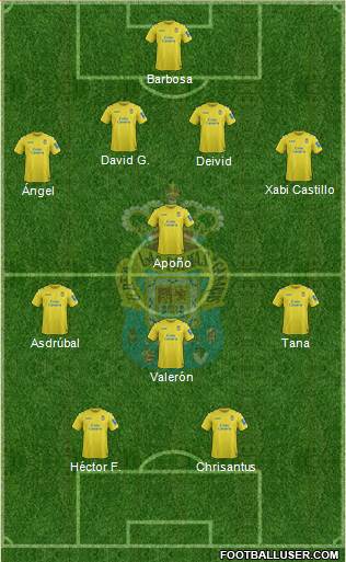 U.D. Las Palmas S.A.D. Formation 2014