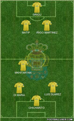U.D. Las Palmas S.A.D. Formation 2014