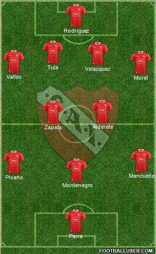 Independiente Formation 2014