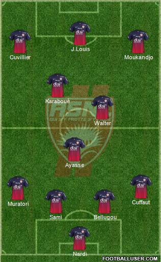 A.S. Nancy Lorraine Formation 2014