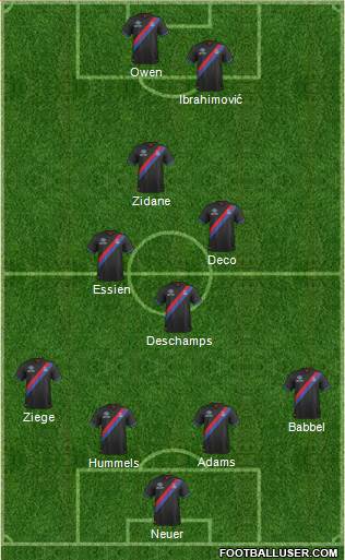 Crystal Palace Formation 2014