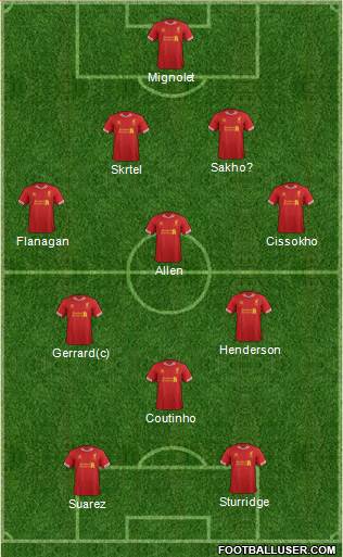 Liverpool Formation 2014