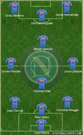 Napoli Formation 2014